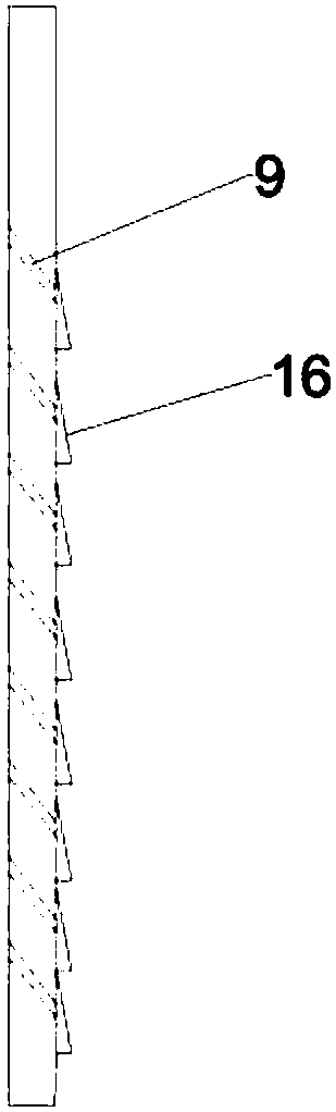 Multilayer type solid material fermenting device