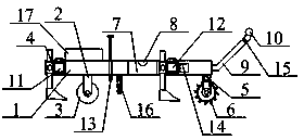 Intelligent plastic film mulching machine