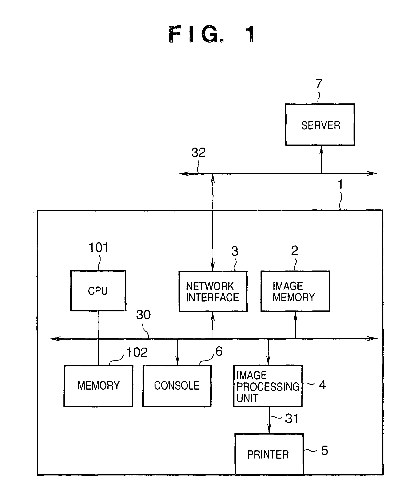 Processing of print data received over a network, and image formation using the processed data