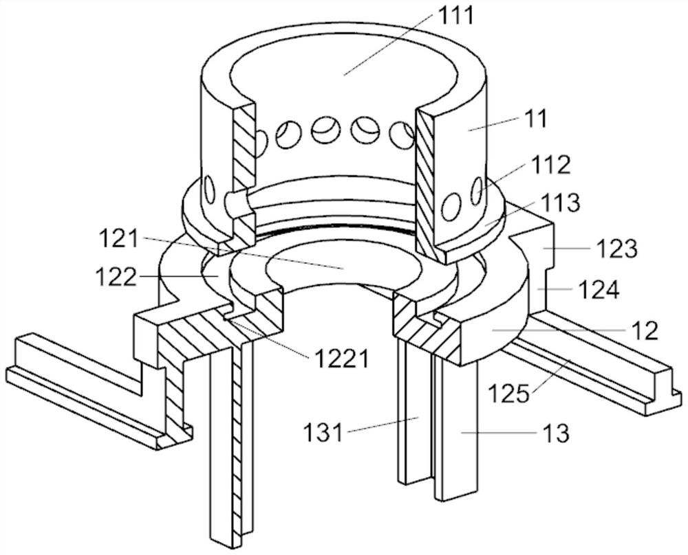 Static grabbing and transferring automatic sorting and conveying equipment