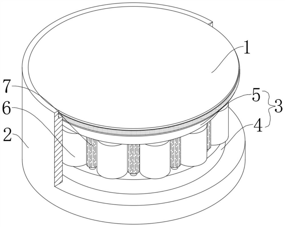 Bearing structure with convenient lubricating oil adding