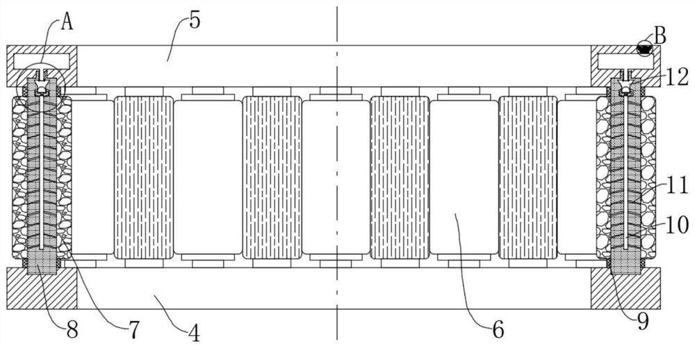 Bearing structure with convenient lubricating oil adding