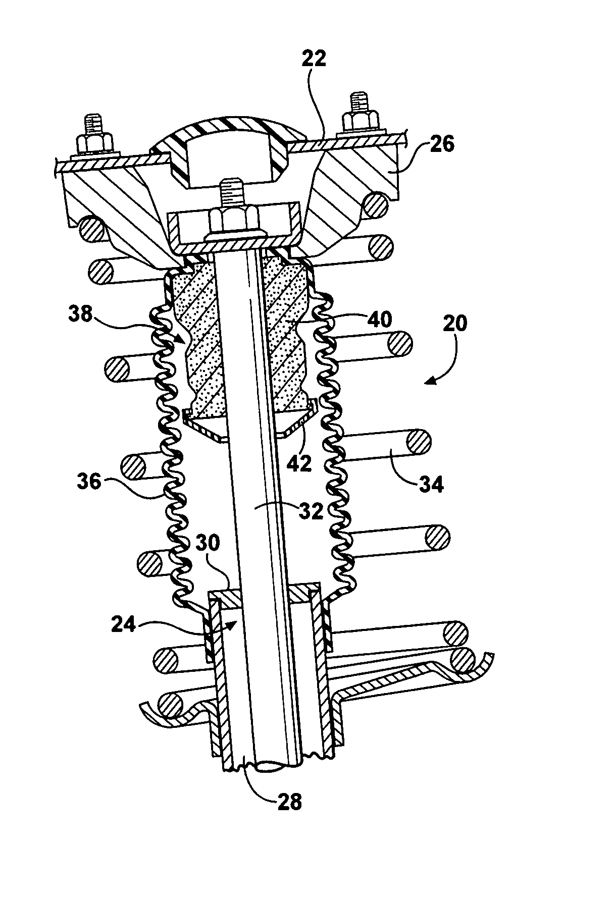 Jounce assembly for a suspension system