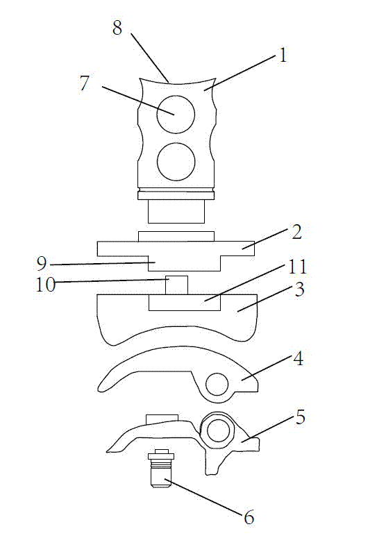 Buffer-type artificial ankle joint