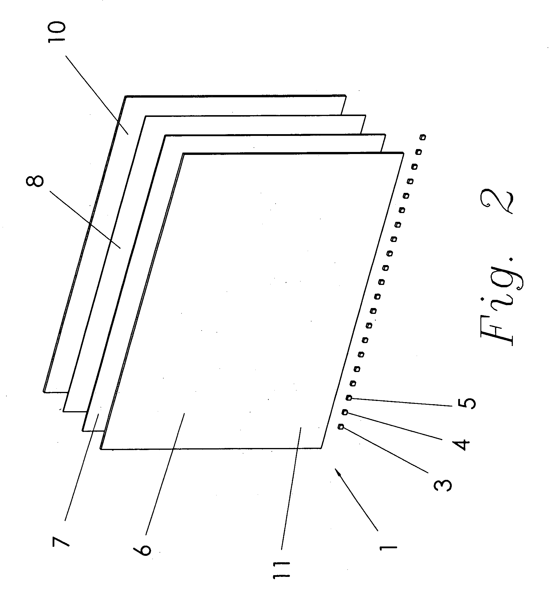 Tir switched flat panel display