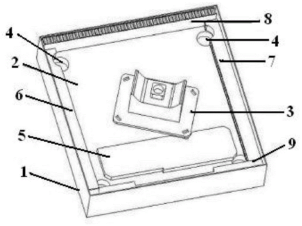 Composite corrugated paperboard buffering cushion base