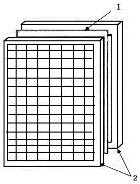 Active static anti-haze screen window