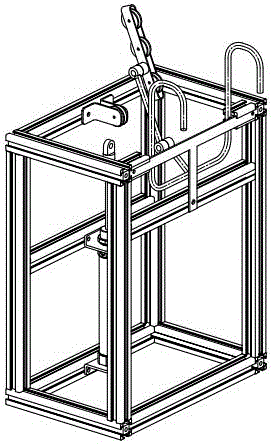 Forcing device of cervical vertebra tractor