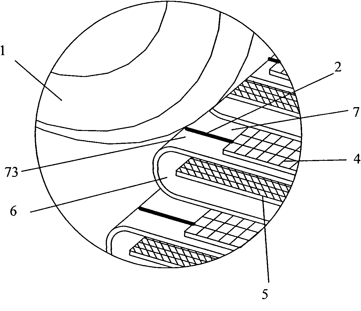 Spiral wound film element