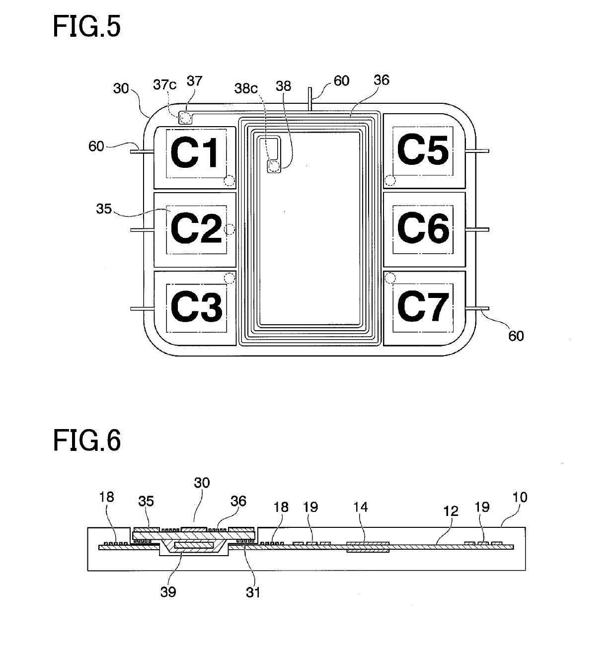 ElectromagnetIC-coupling dual IC card and IC module