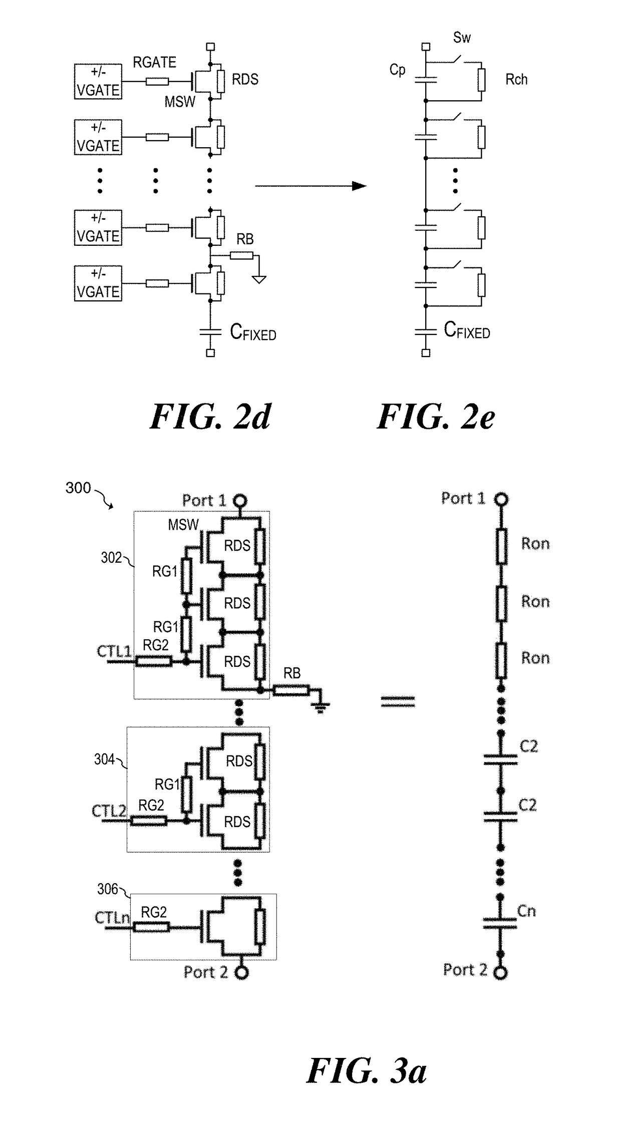 System and Method for a Switchable Capacitance