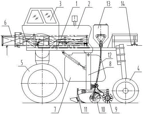 General field garden plant protection management machine