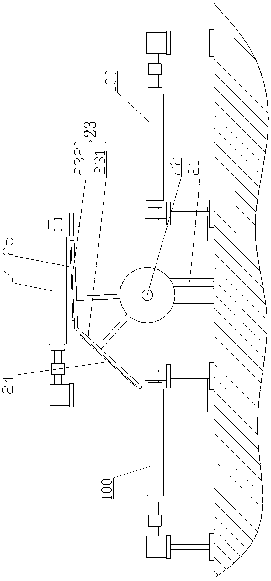 Logistics sorting system based on tower type sorting device