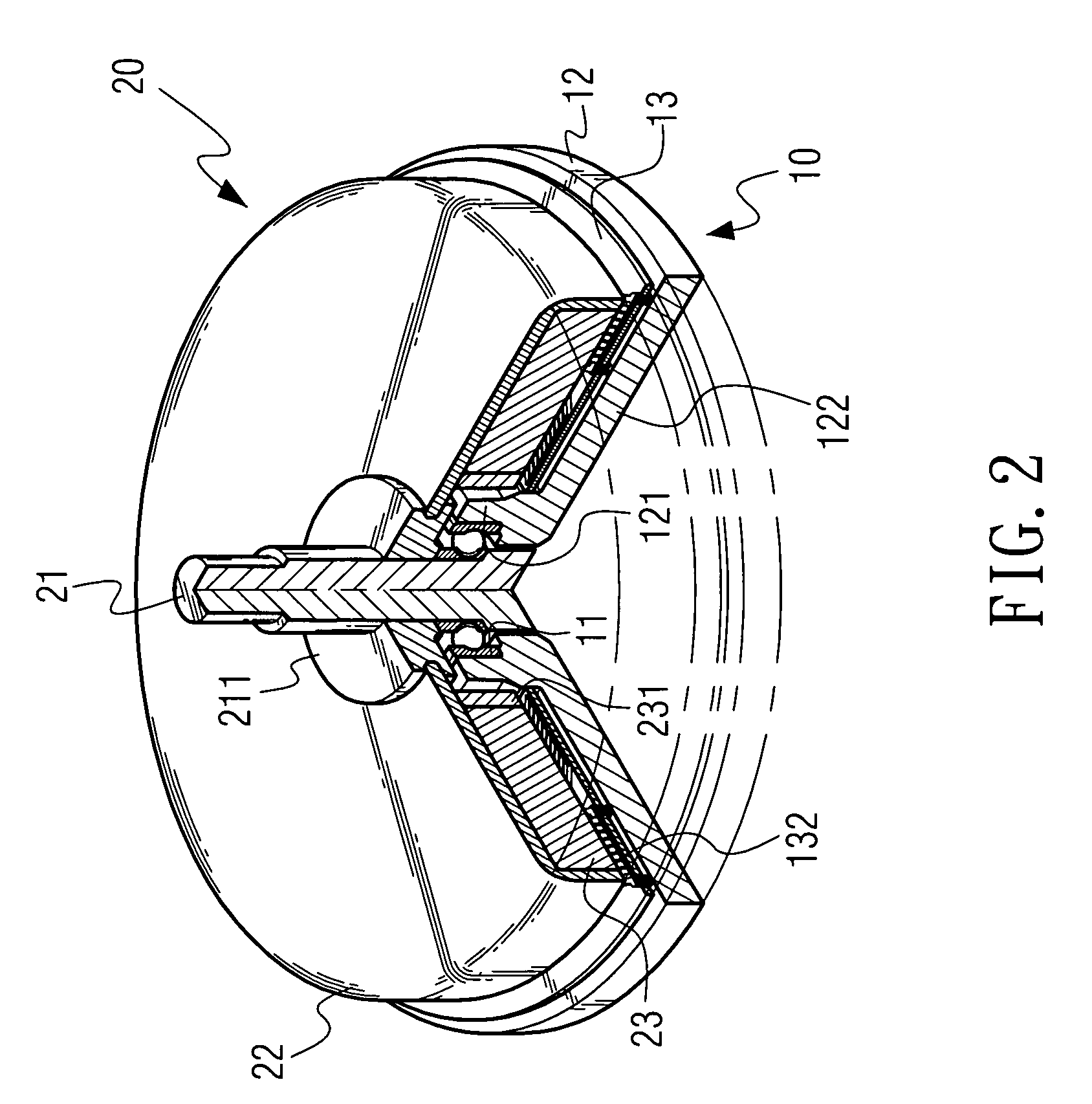 Ultra-thin motor structure