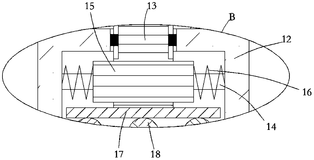 Bus seat with buffering function