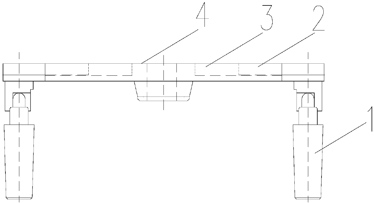 A telescopic and foldable brake crank for rail vehicle hand brake