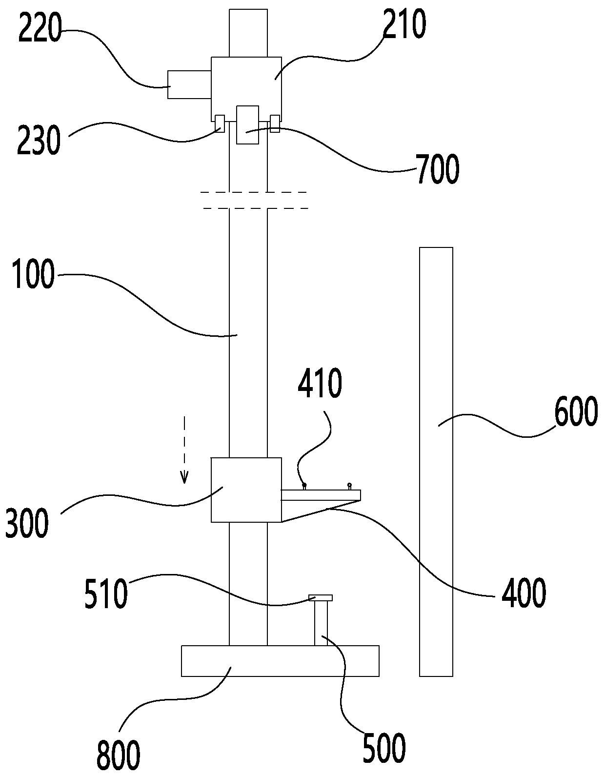 Auxiliary device for motorcycle helmet strength detection