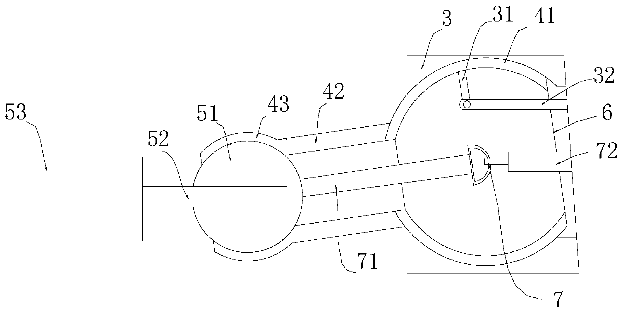 Spine endoscopic adjustable shovelling and cutting type intervertebral disc and endplate excision device