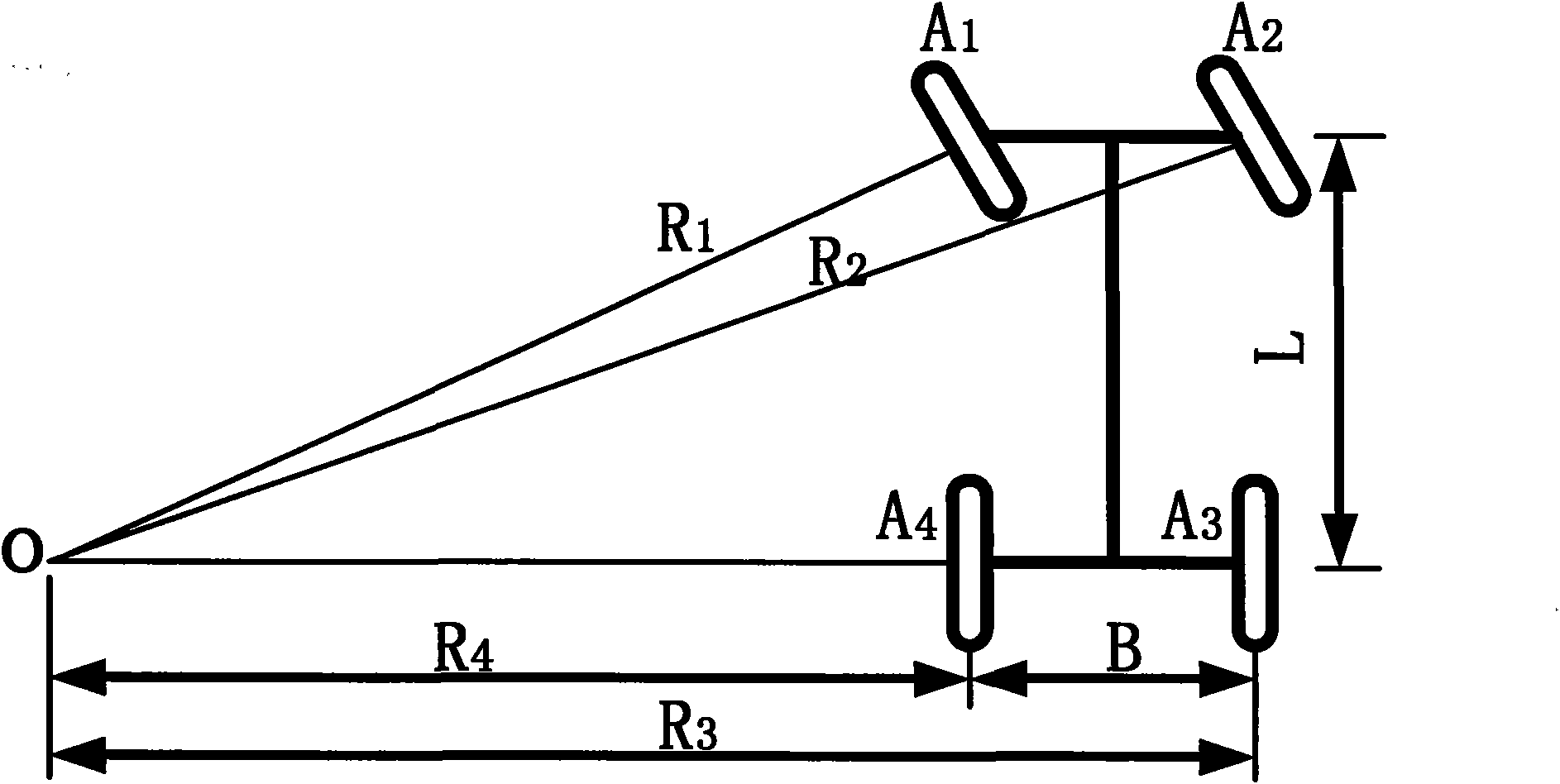 Method for monitoring tire pressure during corning process of automobile