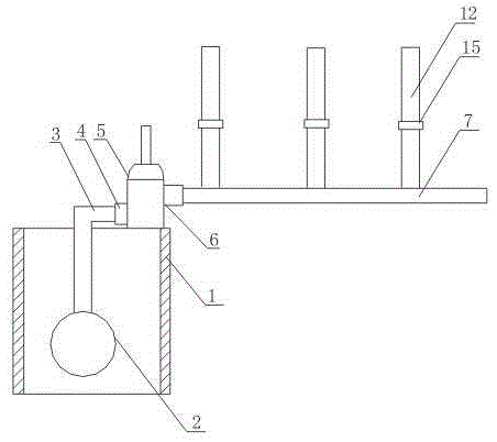 Energy-saving power supply system for strawberry planting greenhouse