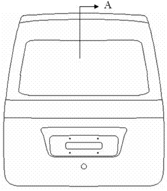 Edge covering mold structure with rotating press fit wedge