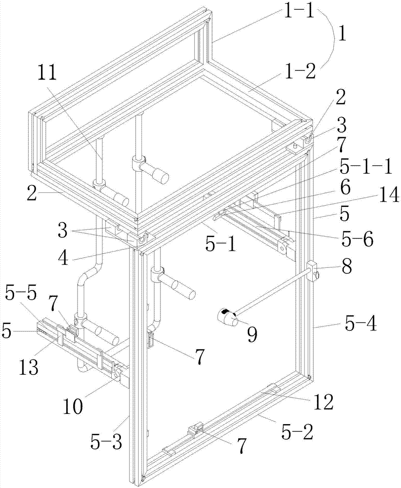 Full-scale breast measurer and breast symmetry assessing method based on same