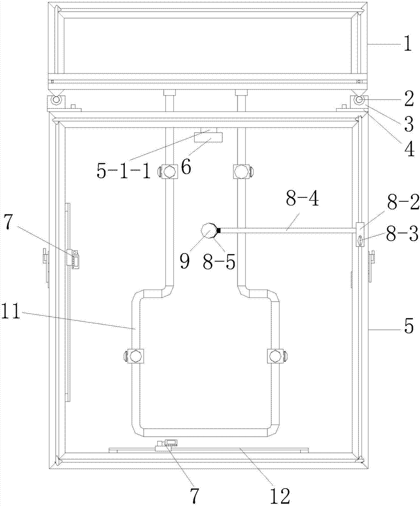 Full-scale breast measurer and breast symmetry assessing method based on same