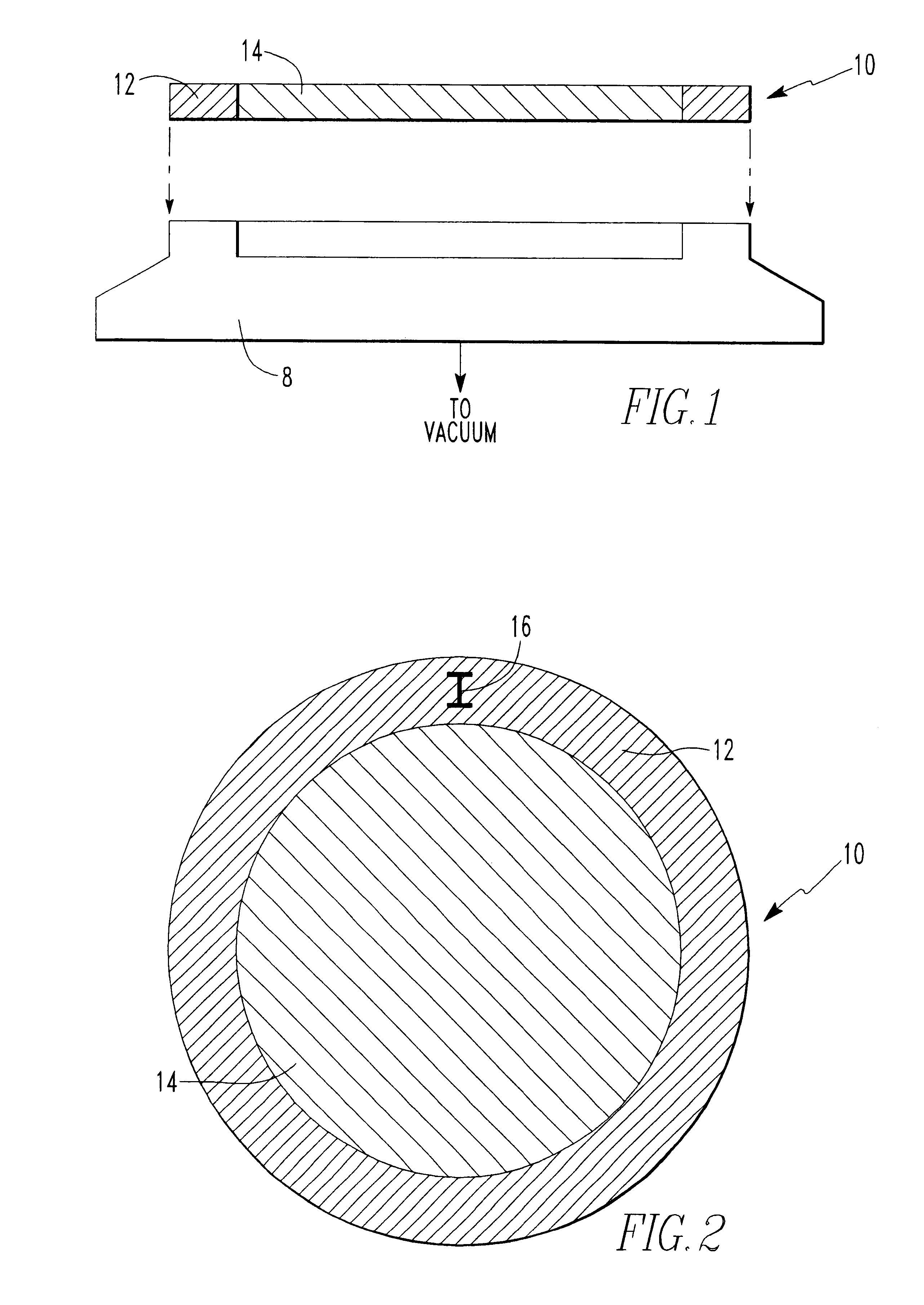 Complete blade and wafer handling and support system without tape