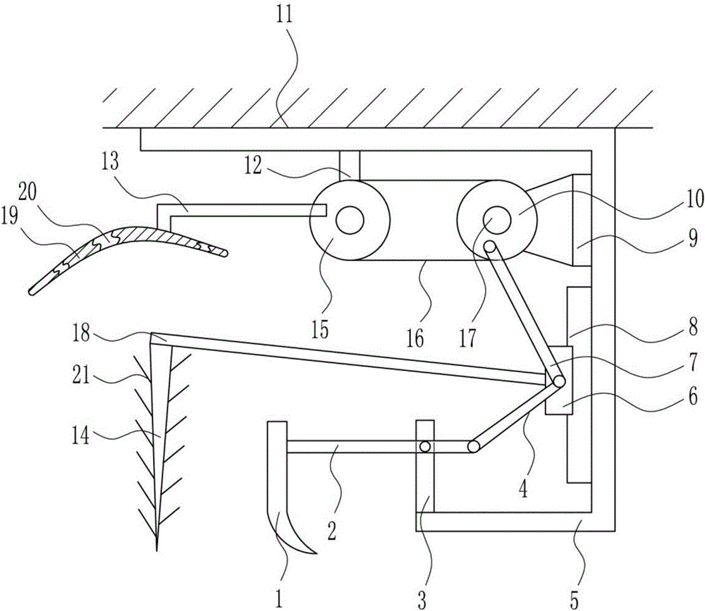 Noiseless riverway deep-excavation device of dredger