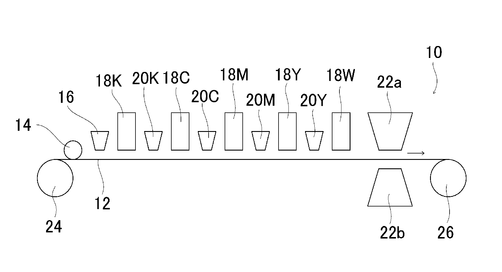 Inkjet recording method and printed material