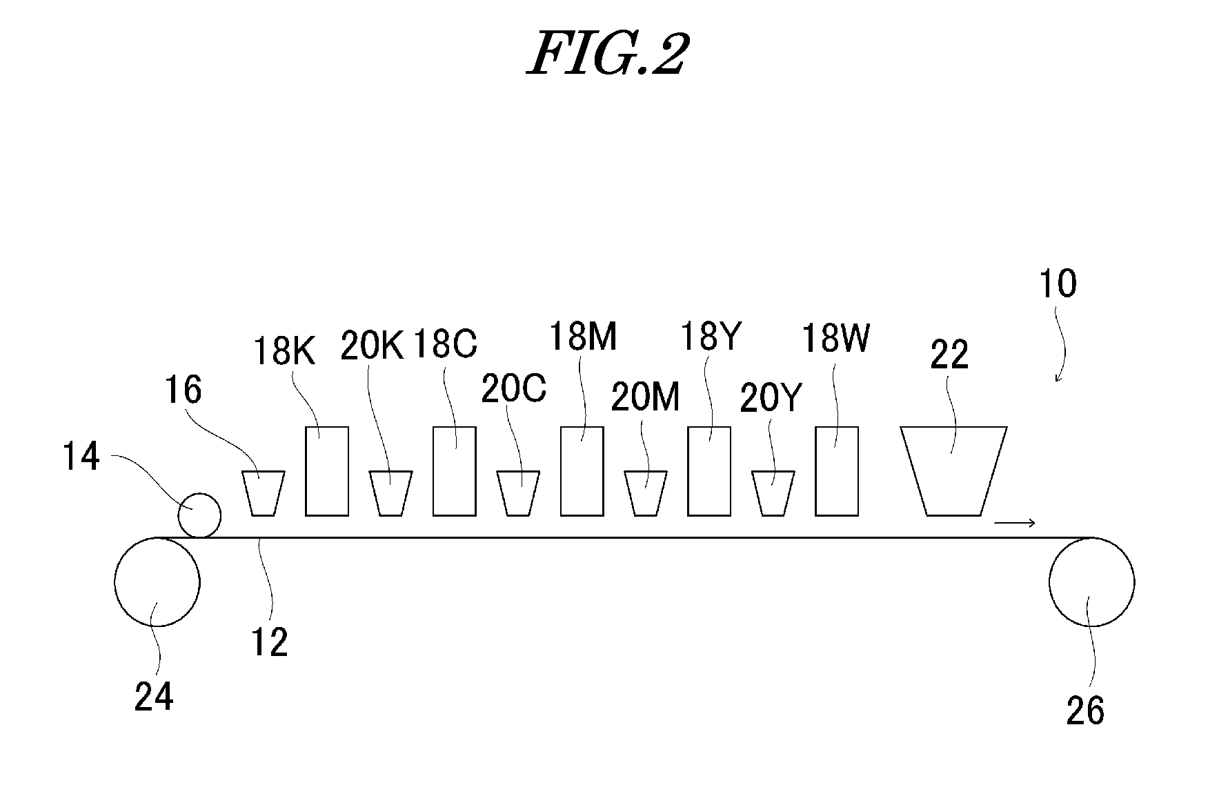 Inkjet recording method and printed material