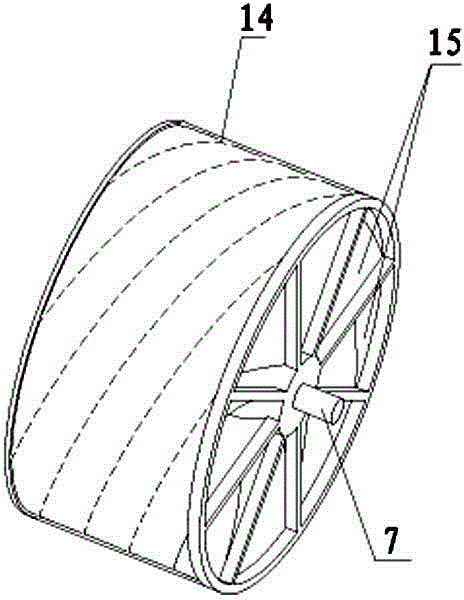 High airtight rotary discharger with storing spiral cavity and contact type self-compensating flat surface