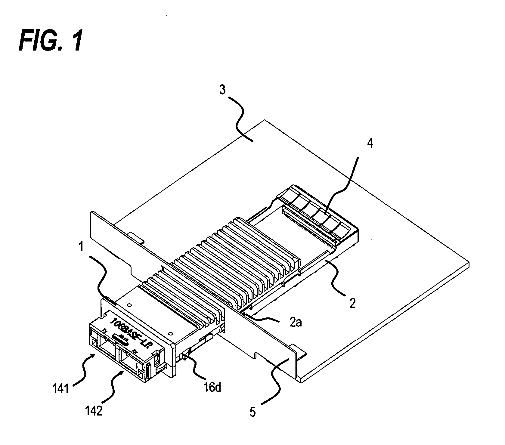 Pluggable optical transceiver with highly shielded structure