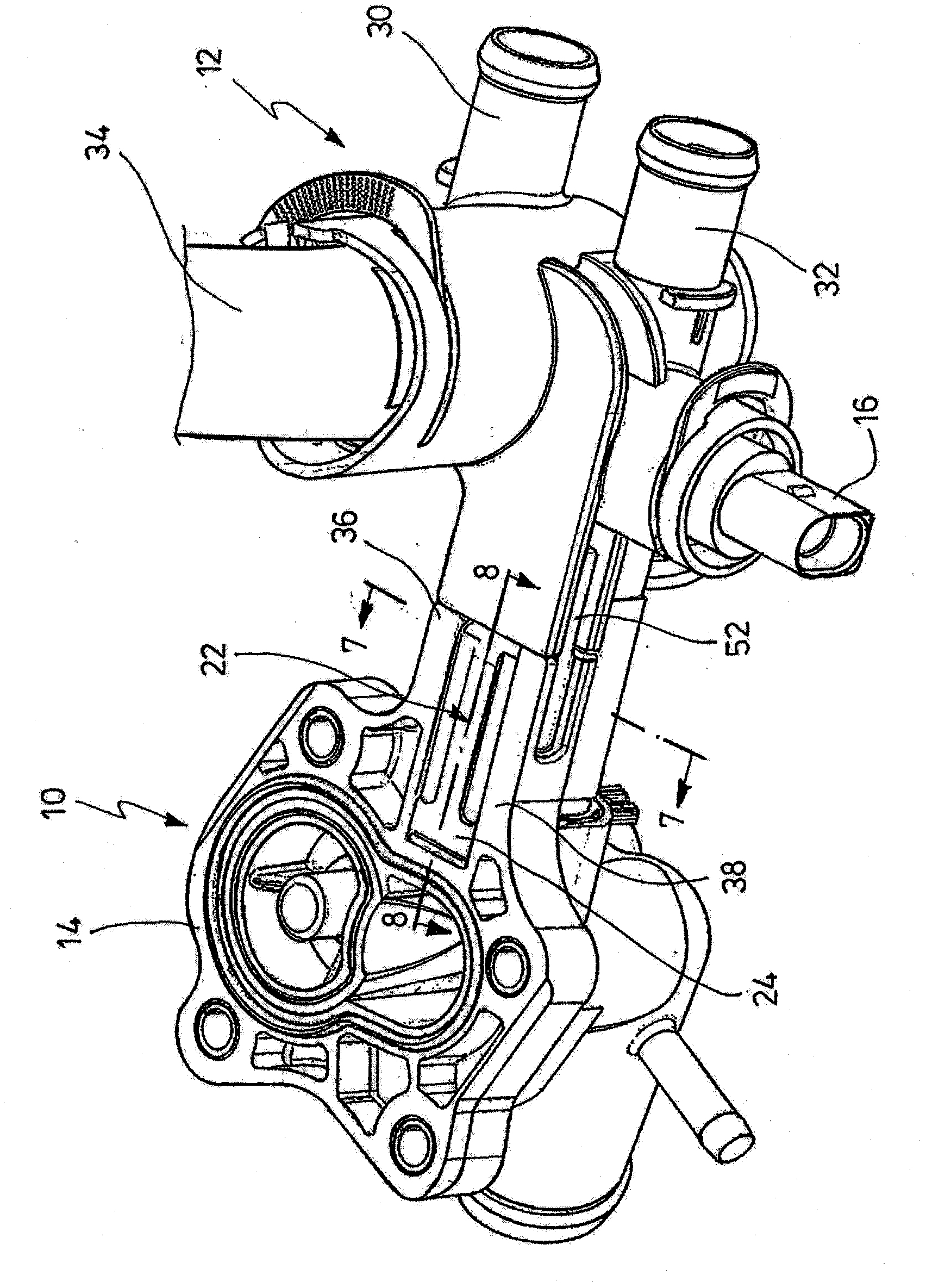 A cooling system for a combustion engine