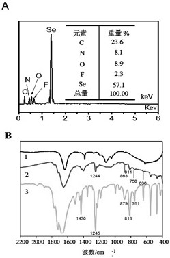 Application of nano-selenium in antineoplastic drug carrier