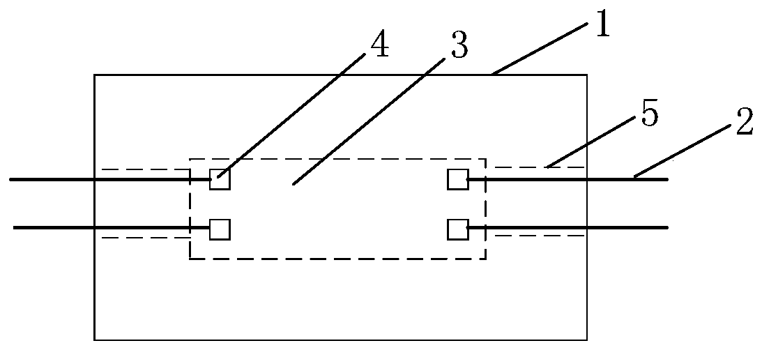 The connection structure and clothing of components and wires