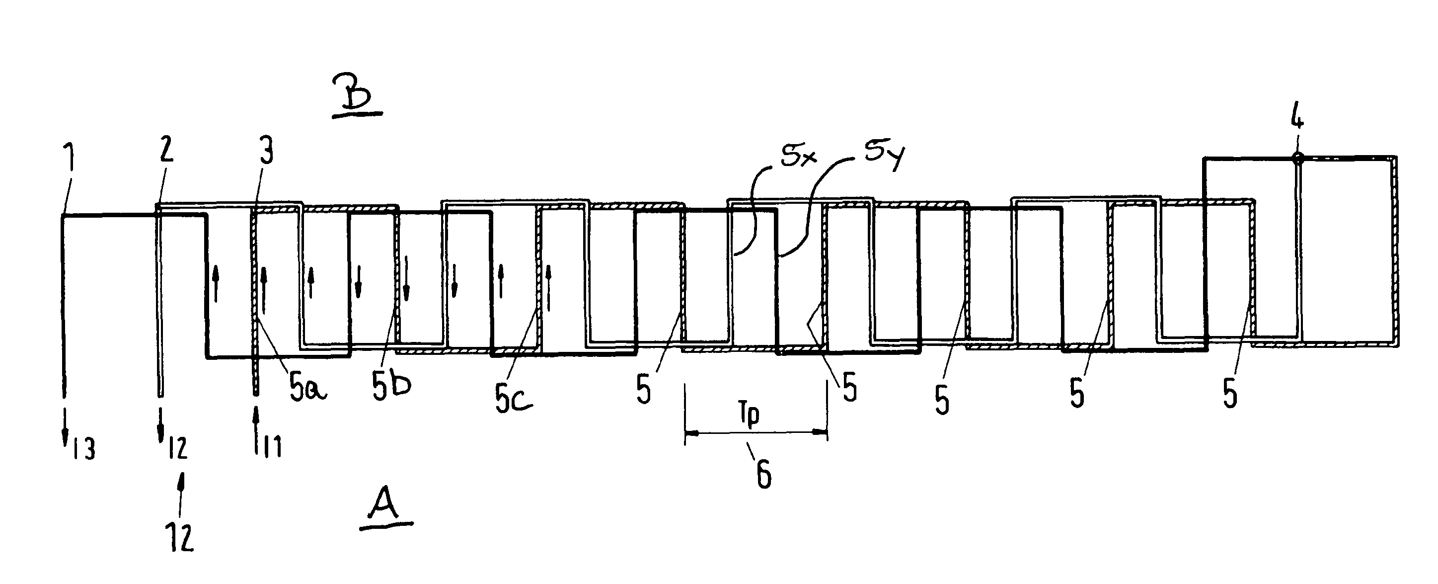 Transferring electric energy to a vehicle