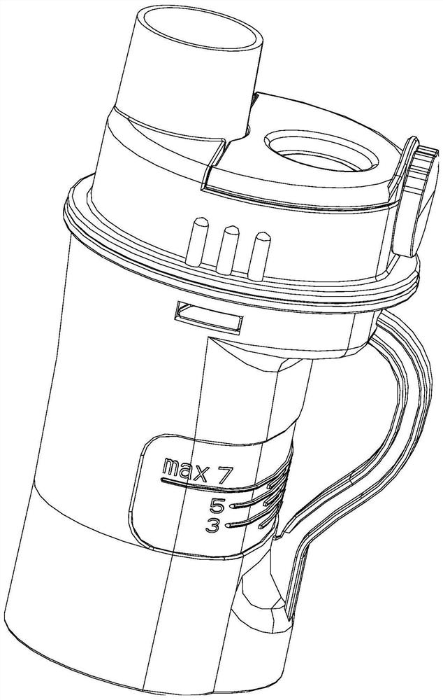 An atomizer and a sublingual nozzle for the atomizer