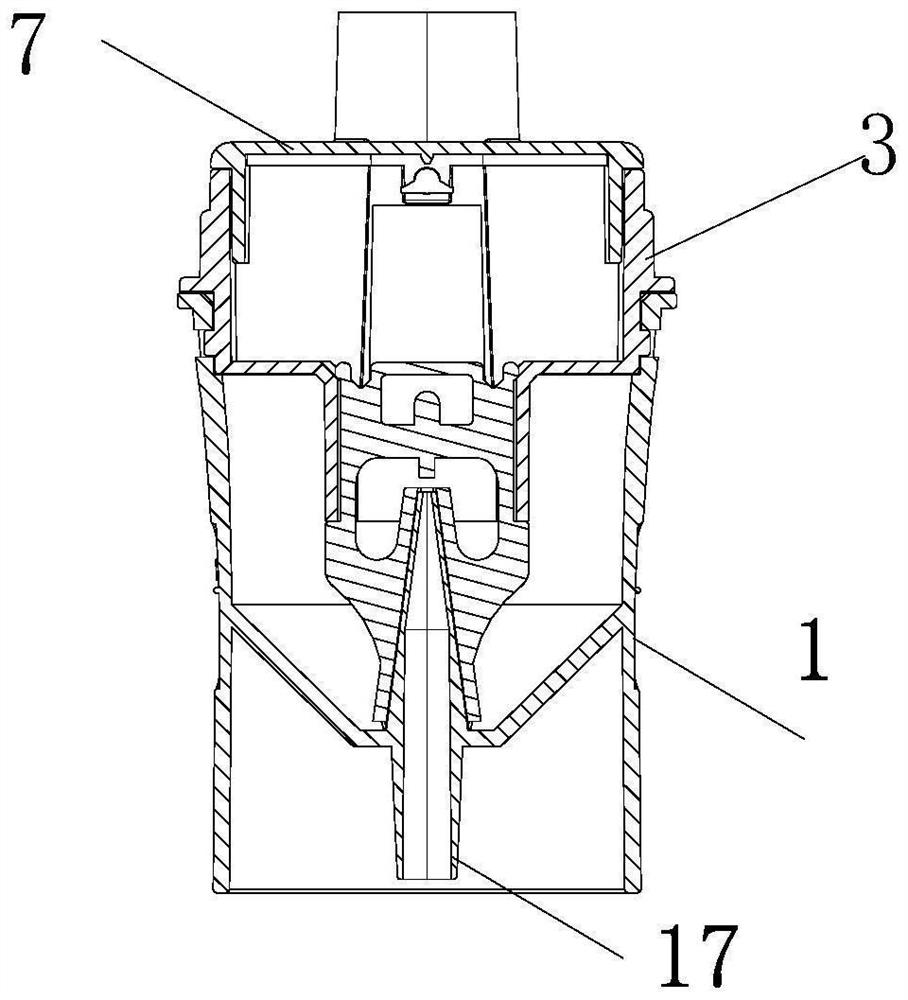 An atomizer and a sublingual nozzle for the atomizer