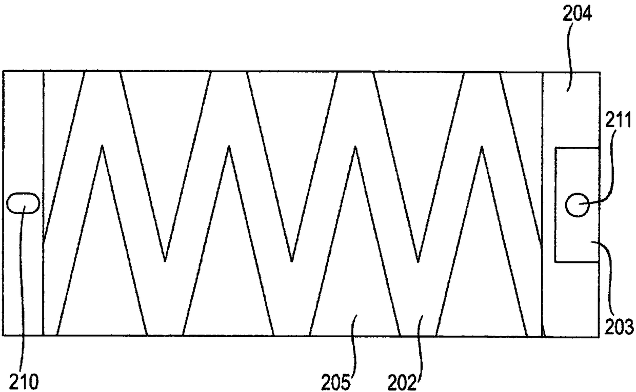 Battery cell module having cooling element