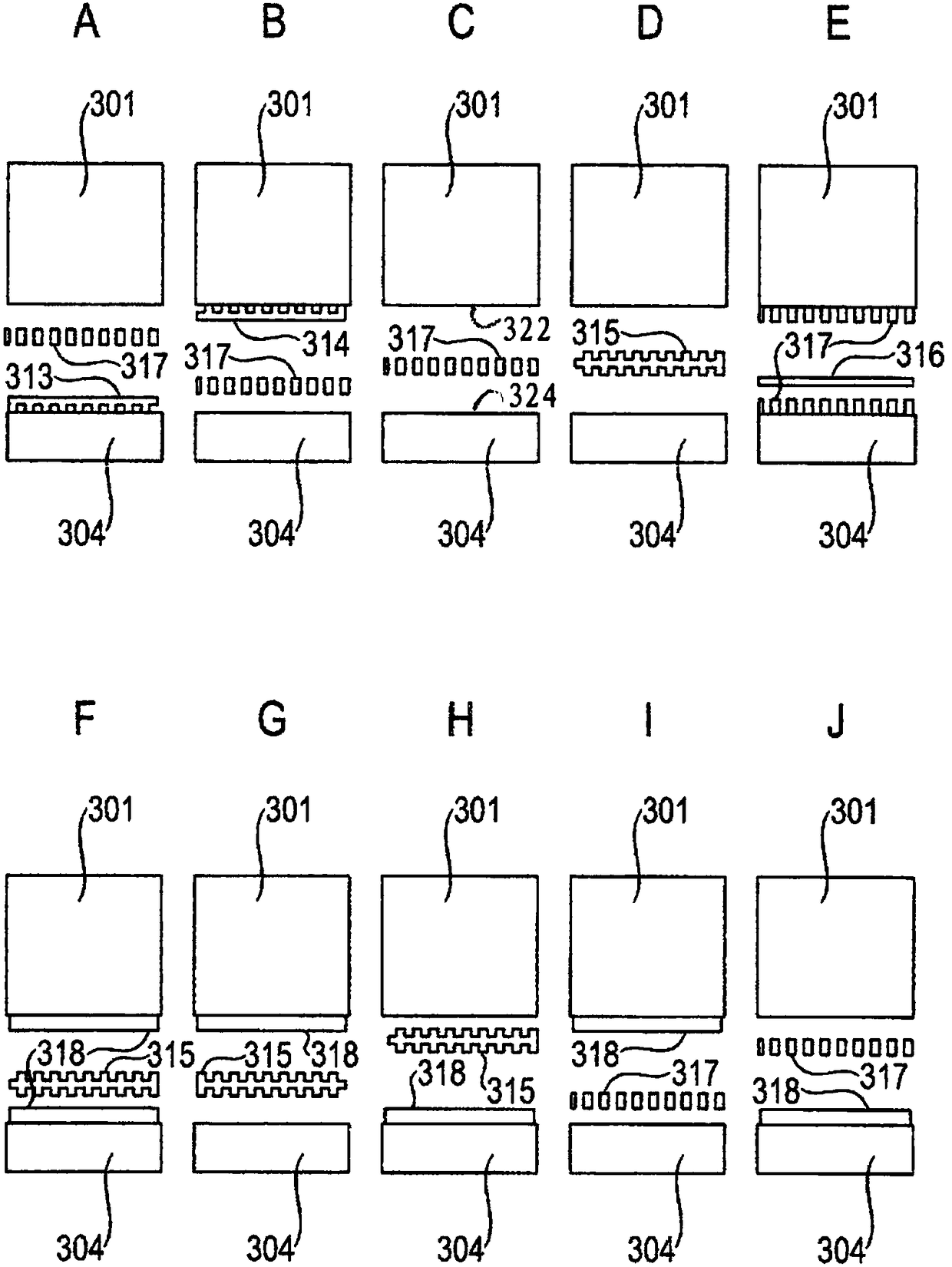 Battery cell module having cooling element