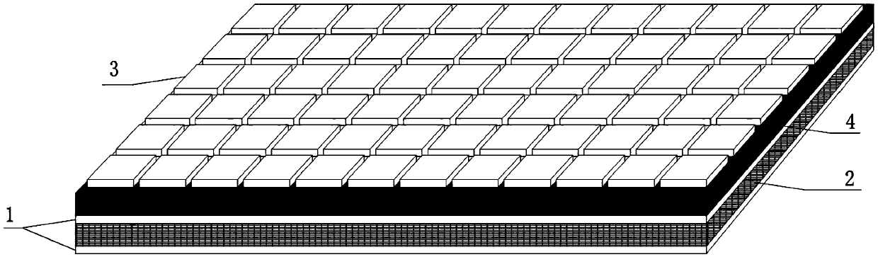 Functional circuit board core board with the function of absorbing instant high-voltage electric pulse energy and manufacturing method thereof