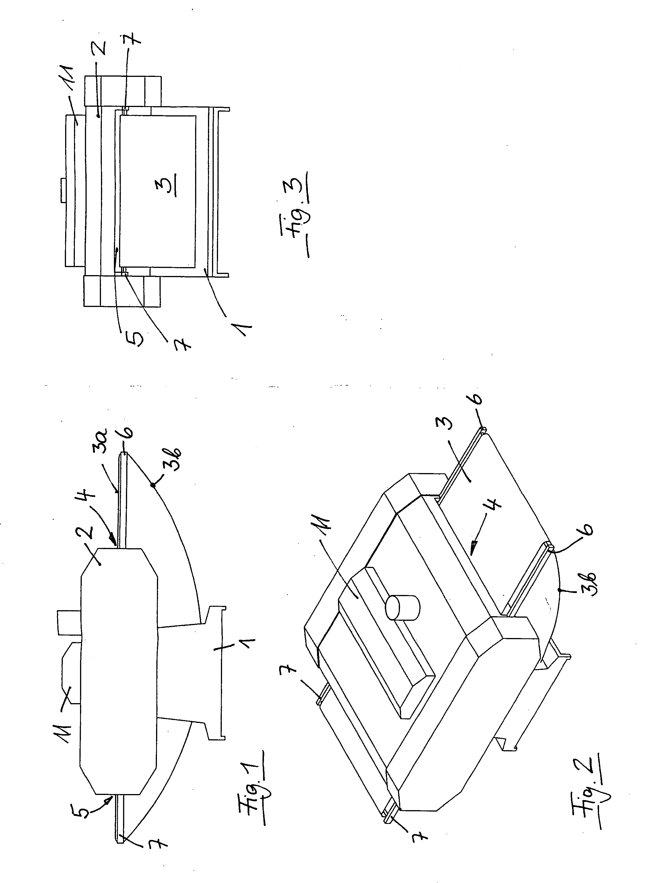 Device for heat-treating a coating of flat-bed offset printing plates