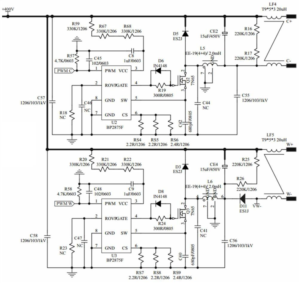 A control method, system, device and storage medium for a multi-color lamp