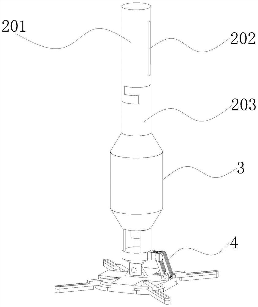 Projector Suspension Mechanism for Business Administration Teaching Equipment