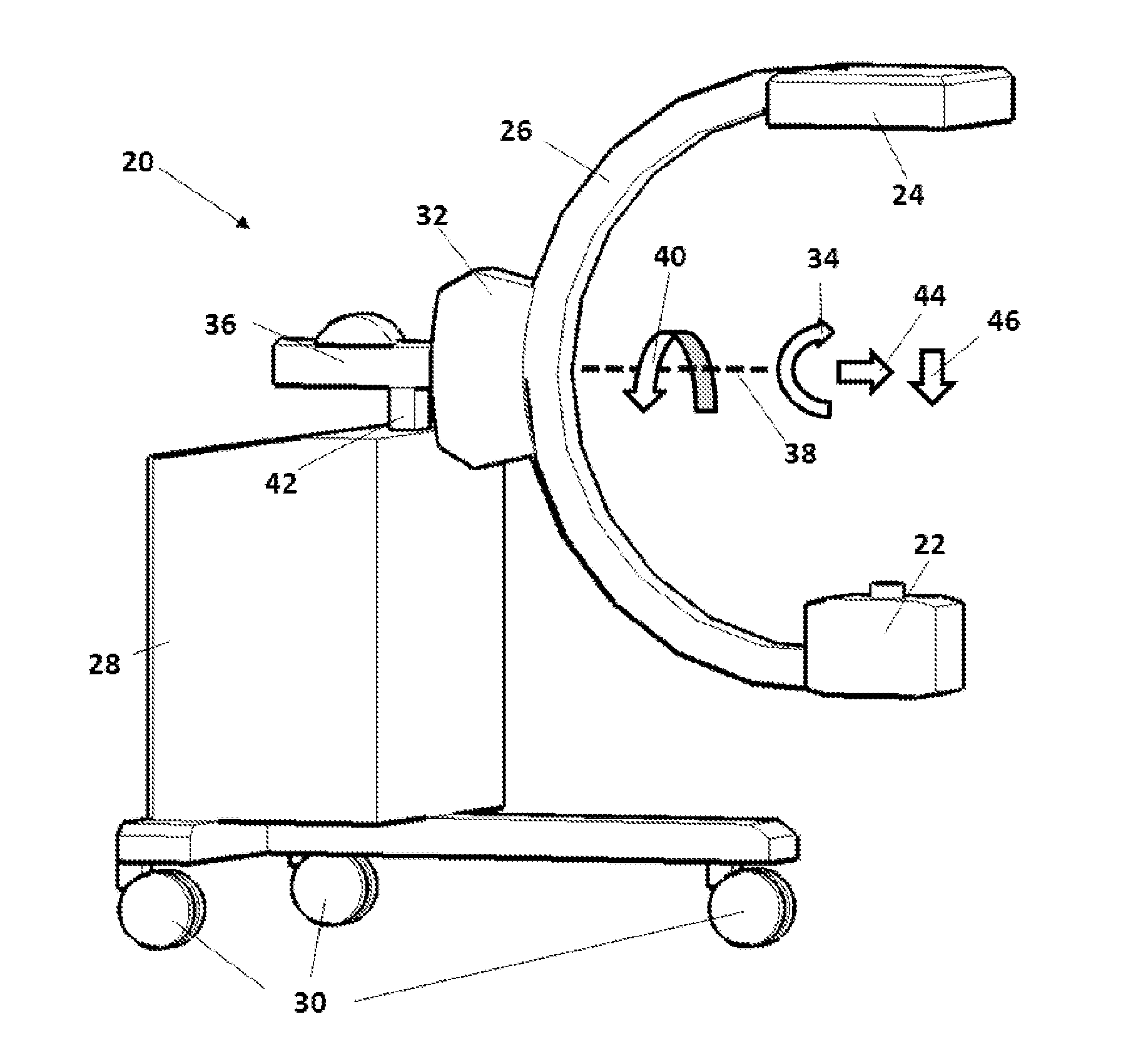 Method for reconstructing a 3D image from 2d x-ray images