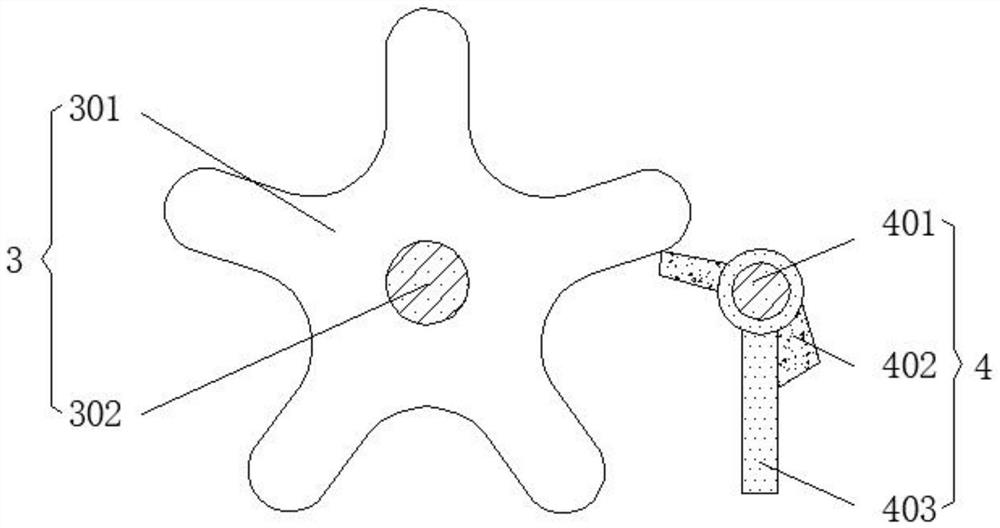 Novel falling protector structure of wall-attached guide support