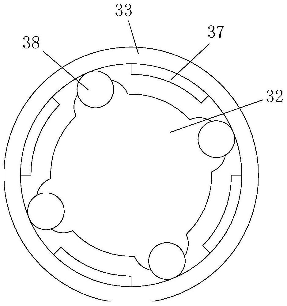 Airing device for agricultural product processing