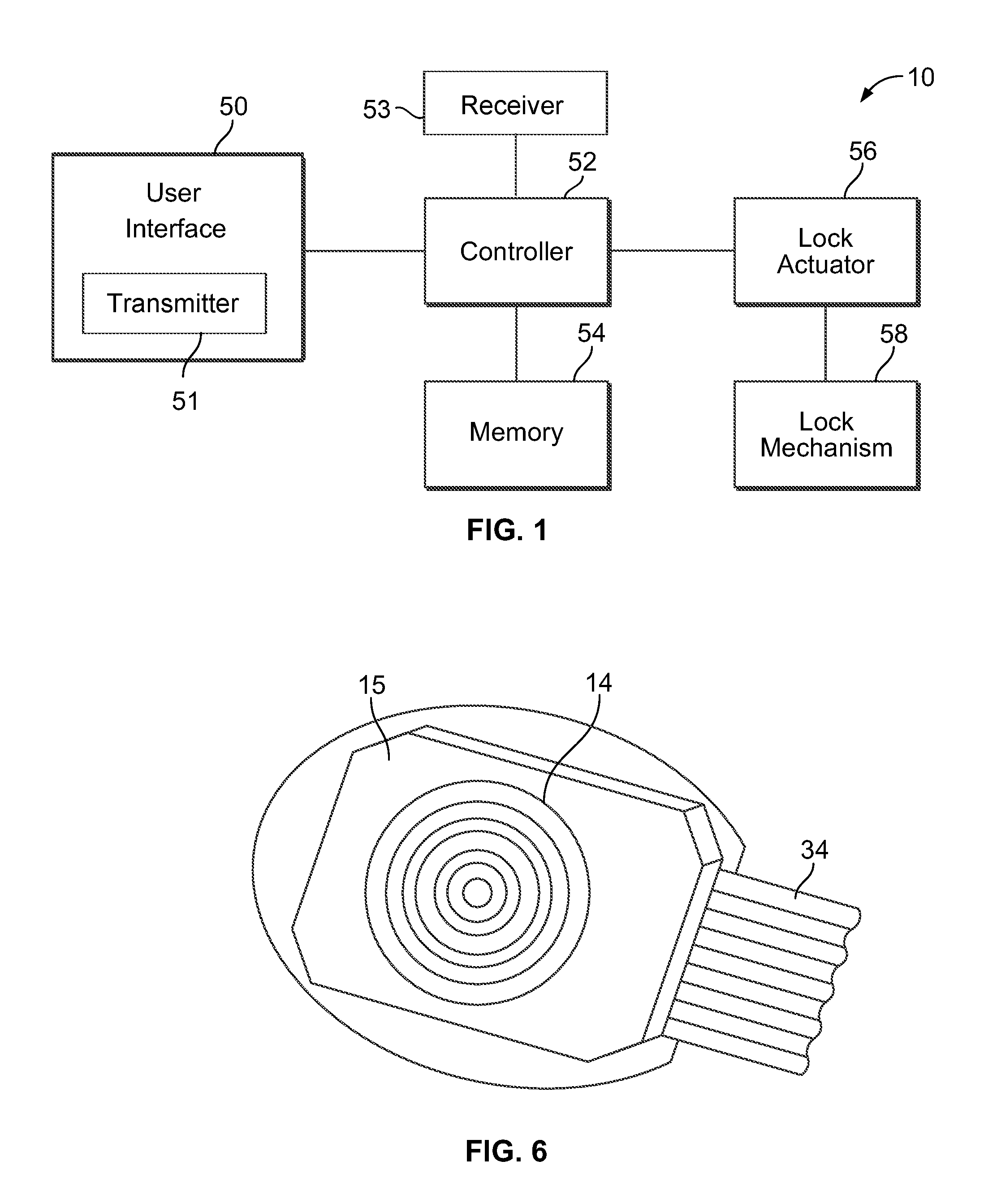 Multi-control entry door hardware