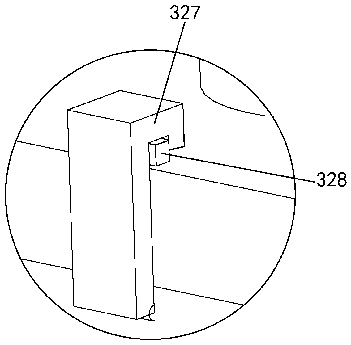 Motor end cover automatic press-fitting device